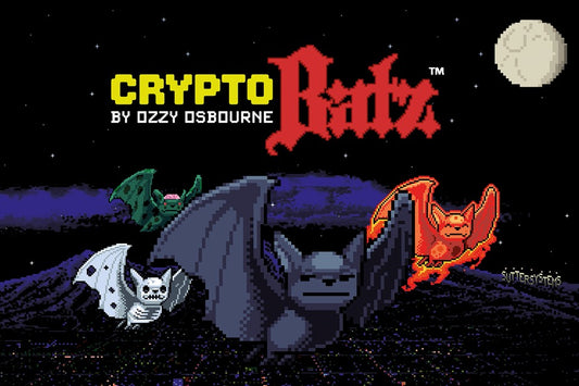 Ozzy Osbourne entra para o mundo dos NFTs com a coleção CryptoBatz