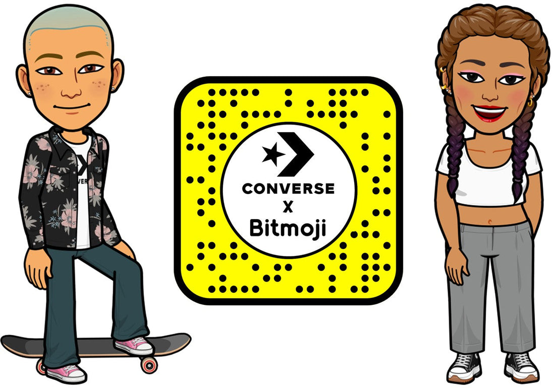 Converse lança coleção Bitmoji no Snapchat