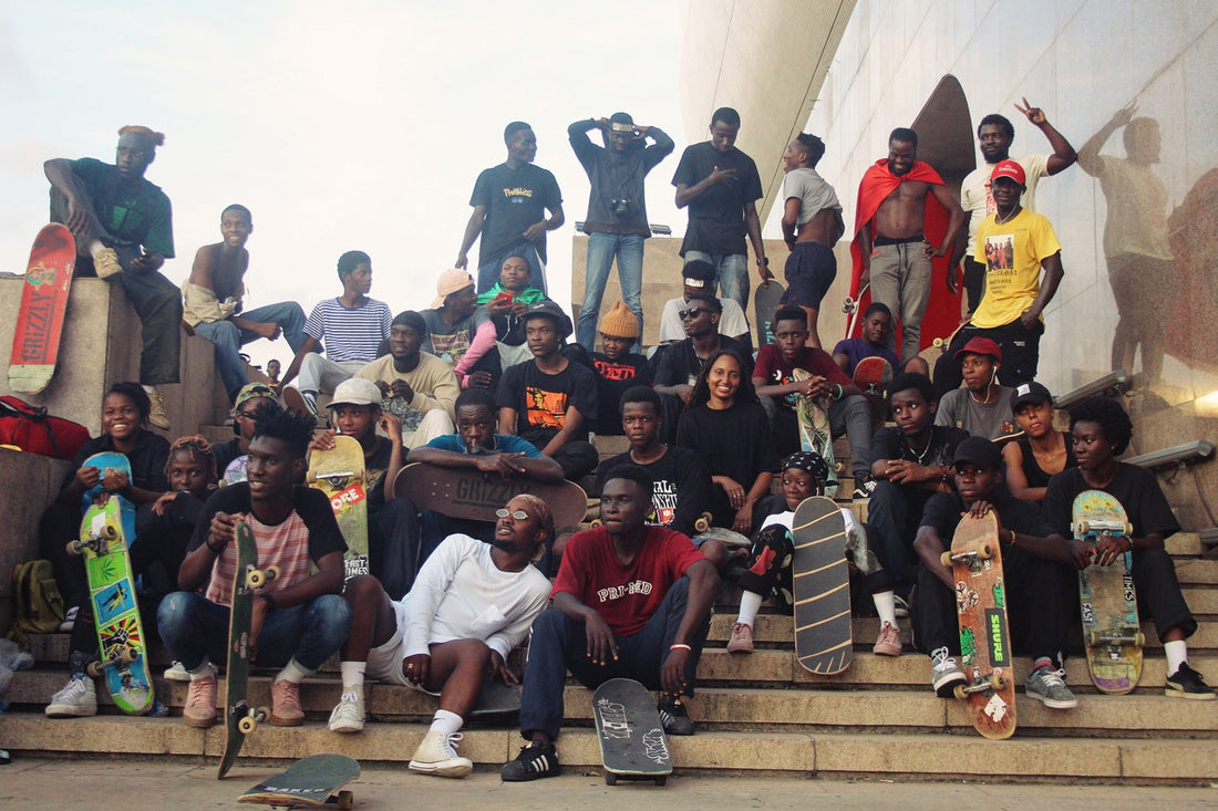 Off-White e Daily Paper se unem para construir o primeiro skatepark de Gana