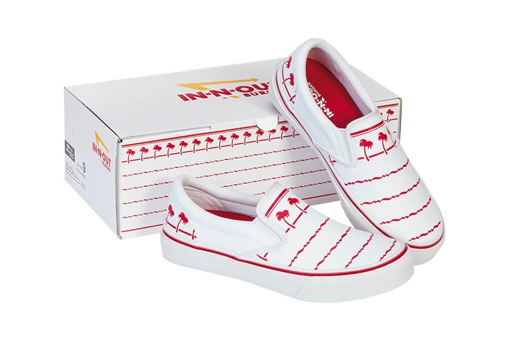 In-N-Out Burger lança tenis com motivo de suas embalagens - THE GAME