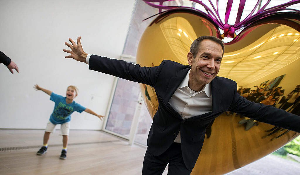 Jeff Koons deverá mandar esculturas de arte à Lua