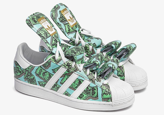 Jeremy Scott x Adidas Superstar “Money” chega às prateleiras em breve - THE GAME