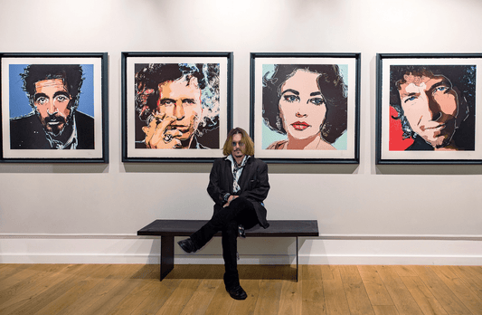 Johnny Depp vende as suas primeiras obras de arte e fatura R$ 18 milhões - THE GAME