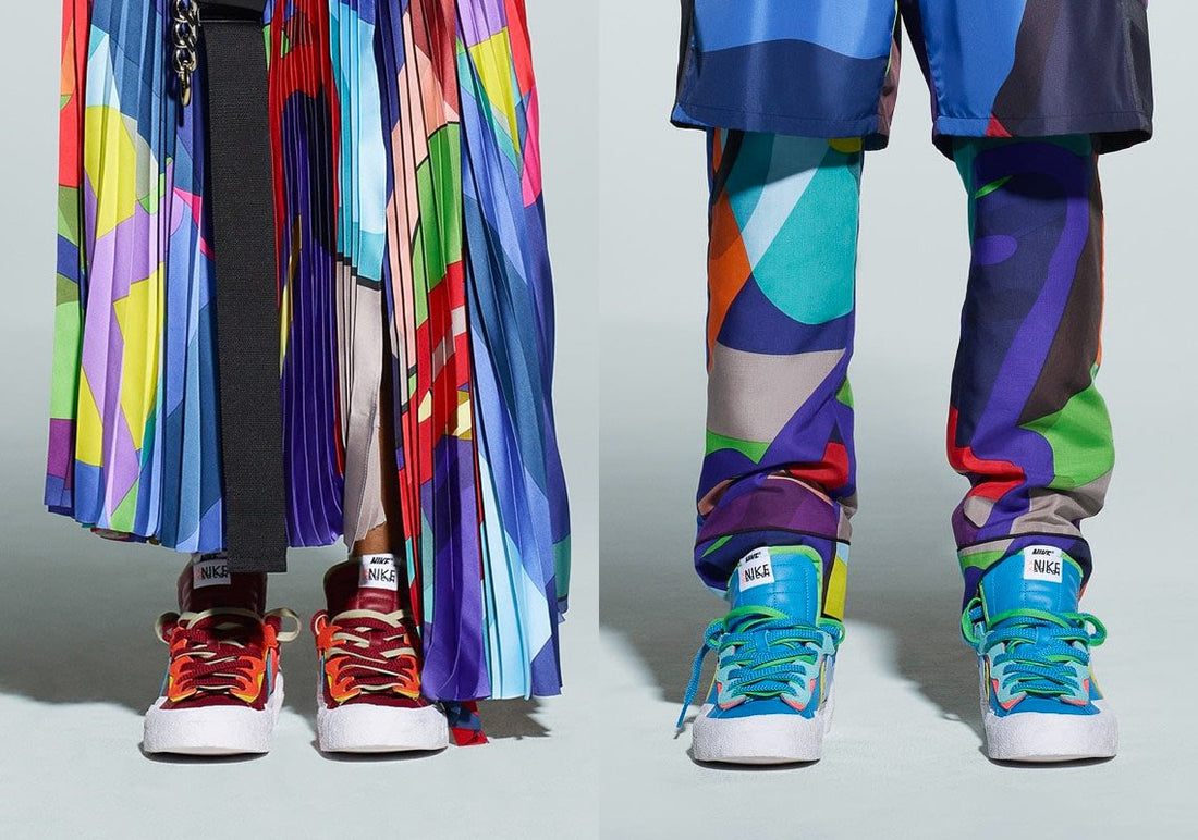 KAWS e Sacai revelam Nike Blazer colaborativo - THE GAME