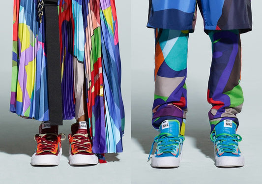 KAWS e Sacai revelam Nike Blazer colaborativo - THE GAME