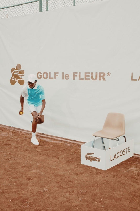 Lacoste lança collab com GOLF le FLEUR - THE GAME
