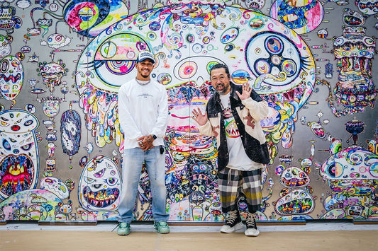 Lewis Hamilton se junta a Takashi Murakami em coleção exclusiva - THE GAME