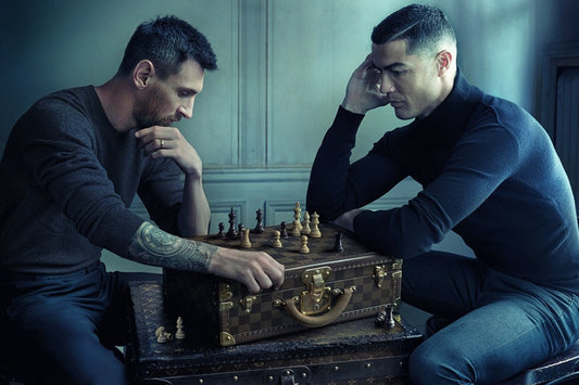 Lionel Messi e Cristiano Ronaldo estrelam campanha da Louis Vuitton - THE GAME