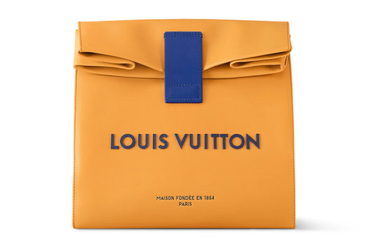 Louis Vuitton e sua “Sandwich Bag” em formato saco de Delivery - THE GAME