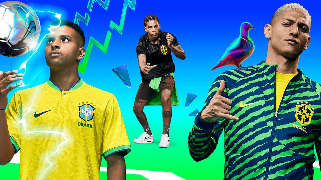 CBF lança novas camisas da seleção brasileira para a Copa do Mundo
