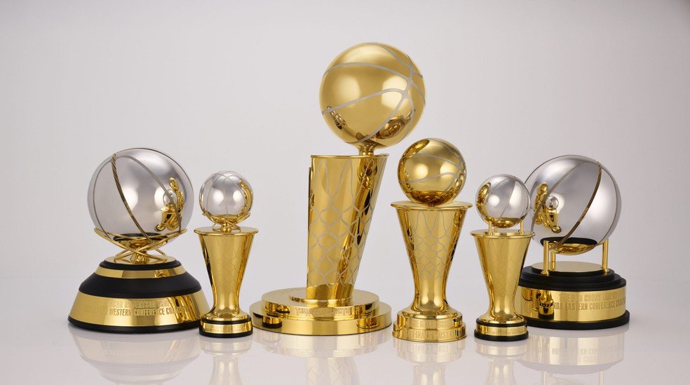 NBA apresenta novos troféus da pós-temporada - THE GAME