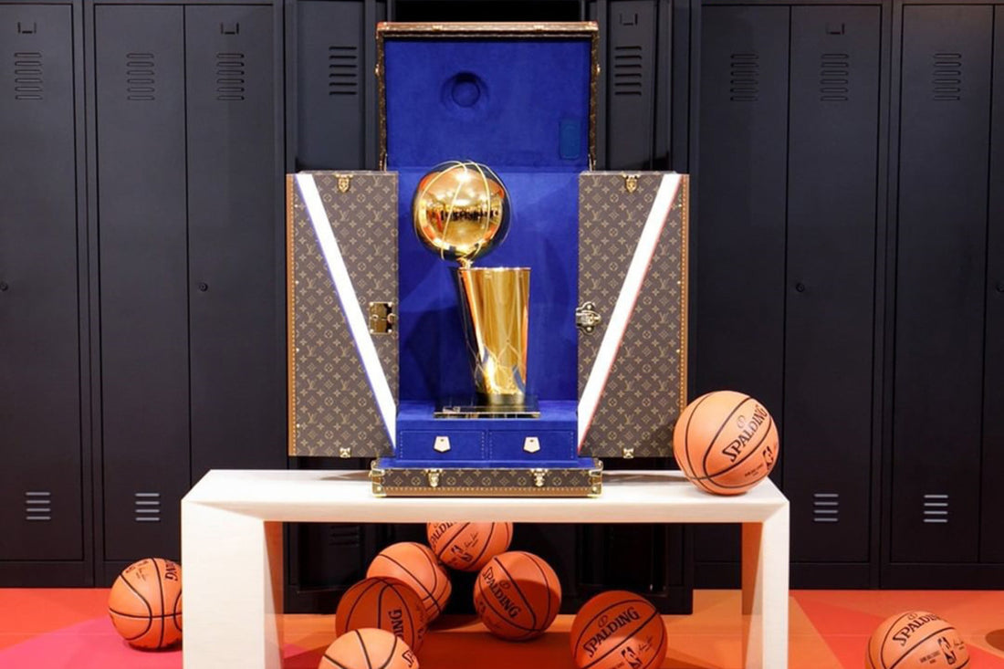 Louis Vuitton e NBA revelam a mala de luxo feita para o troféu Larry O'Brien