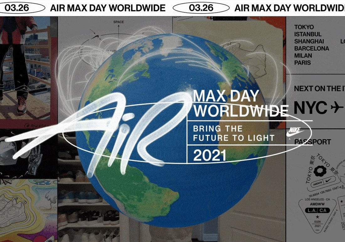 Nike Anuncia Air Max Worldwide, Uma Celebração Virtual do Air Max Dia 2021