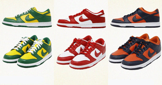 Nike anuncia lançamento do pack Team Tones da silhueta Dunk Low SP - THE GAME