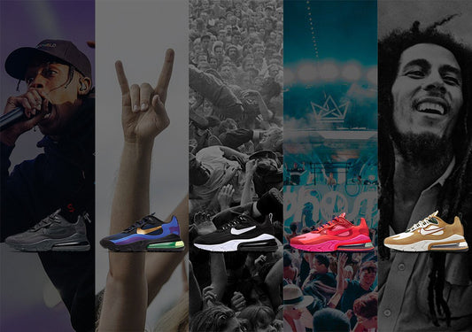 Nike anuncia o lançamento do Music Pack direcionado ao Air Max 270 React