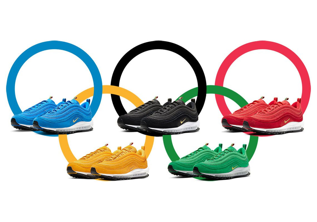 Nike divulga Air Max 97 Olimpic Rings Pack