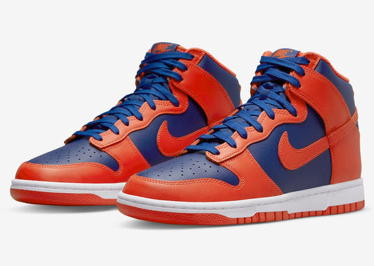 Nike Dunk High ganha cores do NY Knicks - THE GAME