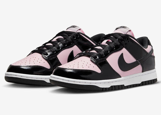 Nike Dunk Low “Pink Black Patent” - THE GAME