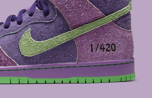 Nike SB deve lançar Dunk High 4/20 em uma interação Skunk invertida - THE GAME
