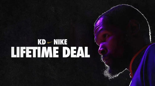 Kevin Durant assina contrato vitalício com a Nike