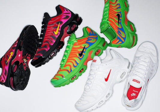 Nova coleção Supreme x Nike Air Max Plus é lançada - THE GAME