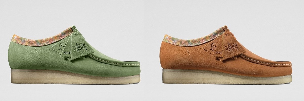 Stussy × Clarks Originals Wallabee Nova collab Stüssy x Clarks Originals Wallabee | THE GAME