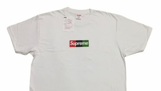 Novos rumores sobre a Supreme x Virgil Abloh "MCA" Box Logo Tee - THE GAME