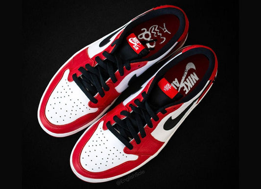 O Air Jordan 1 Low OG “Winston-Salem” PE de Chris Paul - THE GAME