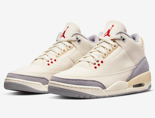 O lançamento do Air Jordan 3 “Muslin” - THE GAME