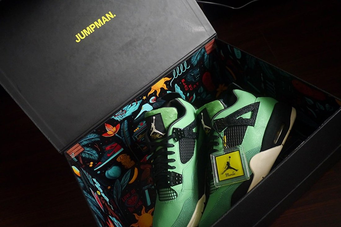 O lançamento do limitado Air Jordan 4 Retro Manila - THE GAME