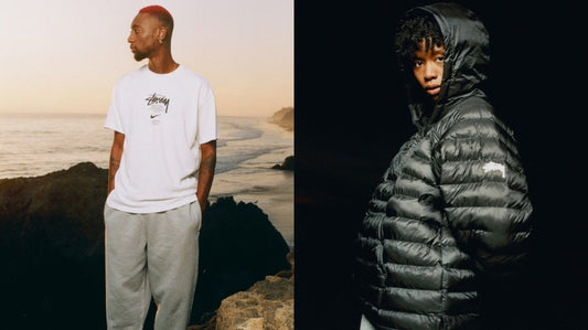 O primeiro olhar sobre a coleção de apparel que irá acompanhar o Nike Air Force 1 Stüssy - THE GAME