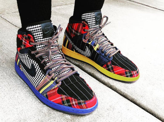 Os detalhes do Craig Sager x Air Jordan 1 “Sager Vision” PE - THE GAME