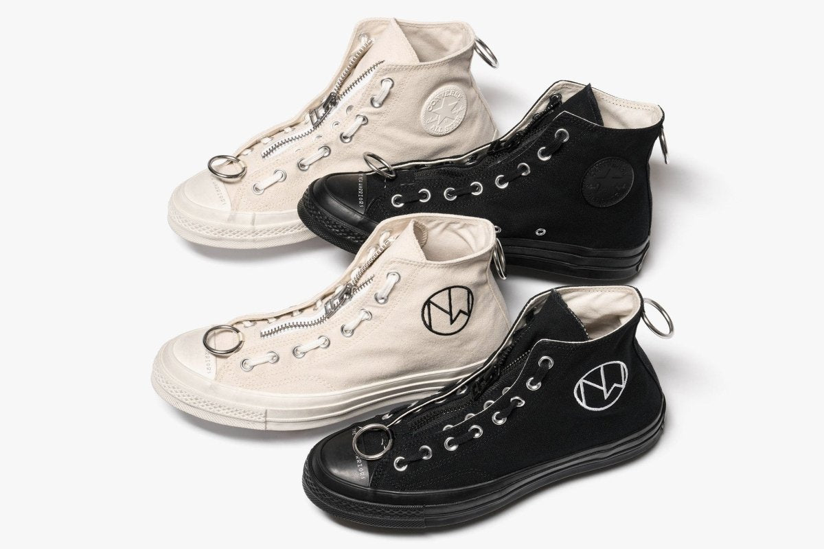 UNDERCOVER × CONVERSE CT70 NEW WARRIORS Os detalhes do novo Converse x Undercover Chuck 70 “The New