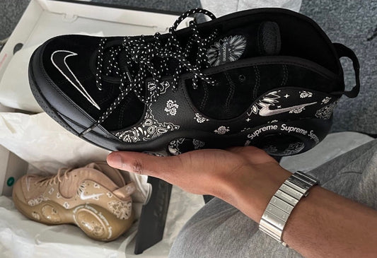 Os primeiros detalhes do pack Supreme x Nike Air Zoom Flight 95 - THE GAME