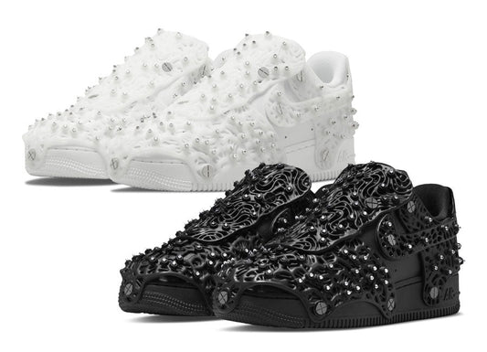 Os primeiros detalhes do Swarovski x Nike Air Force 1 Low - THE GAME