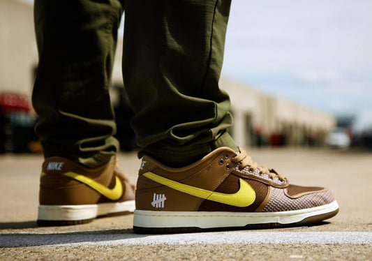 Os primeiros detalhes do UNDEFEATED x Nike Dunk Low - THE GAME