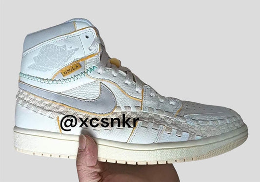 Os primeiros detalhes do Union x Air Jordan 1 High OG “Woven” - THE GAME