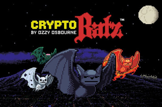 Ozzy Osbourne entra para o mundo dos NFTs com a coleção CryptoBatz - THE GAME