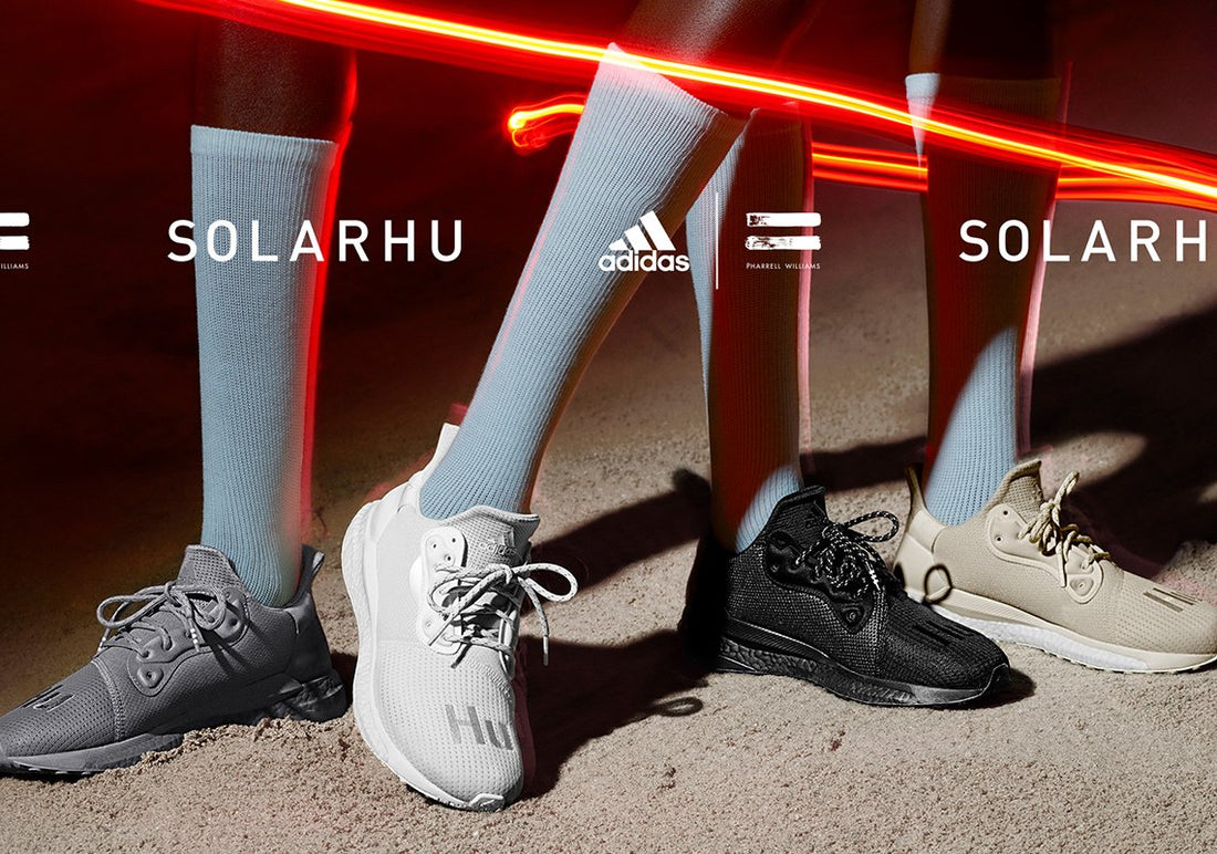 Pack Adidas x Pharrell Solar Hu Glide retornando com novas colorways