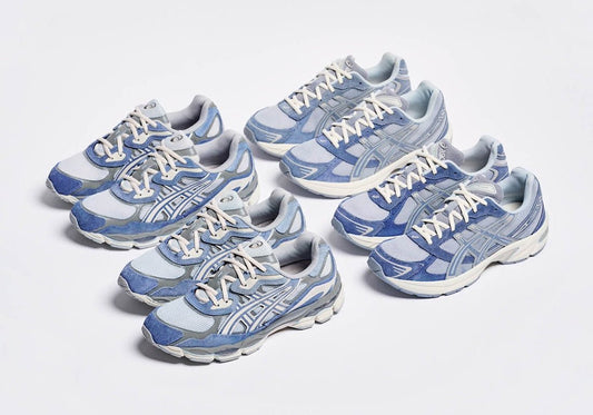 Pack “Indigo Dip Dye” Lapstone & Hammer em collab com a Asics será lançado em fevereiro - THE GAME