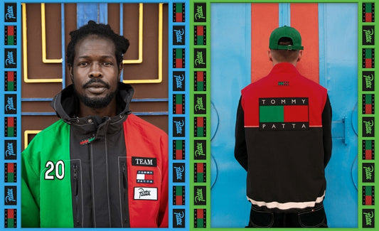 Patta celebra 100 anos da bandeira pan-africana em colaboração com Tommy Hilfiger - THE GAME