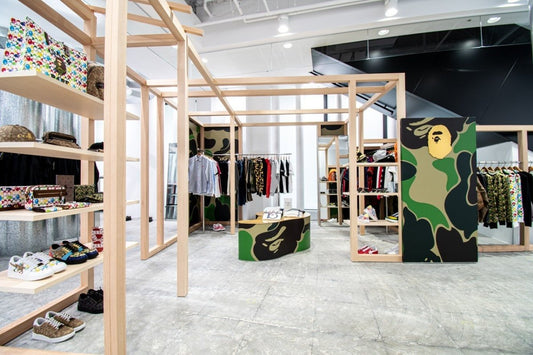 Por Dentro Da Nova Loja Bape x COMME des GARÇONS Em Osaka - THE GAME