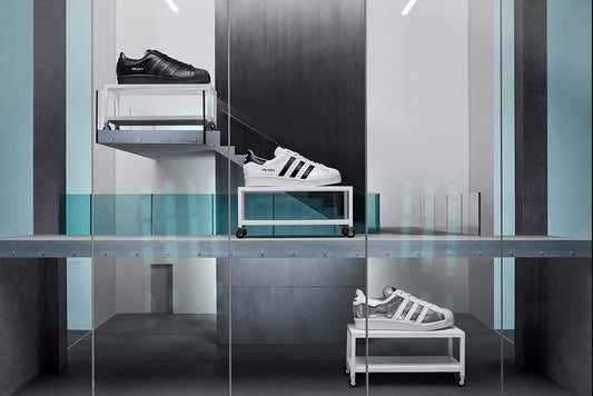 Prada e Adidas anunciam segunda fase da collab Prada Superstar - THE GAME