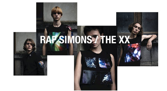 Raf Simons e The XX lançam coleção celebrando álbum de estreia da banda - THE GAME