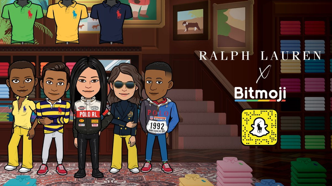 Ralph Lauren lança coleção virtual em parceria com o Bitmoji
