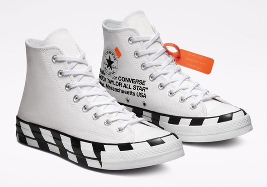 Restock de Off-White x Converse 70 hi 2.0 é adiado - THE GAME