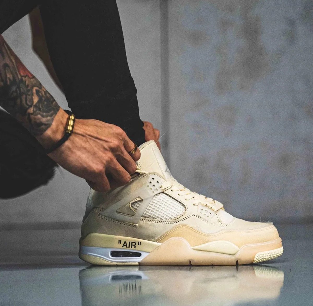 Revelada possível data de lançamento do Off-White x Air Jordan 4