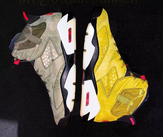 Rumores apontam possível lançamento do Air Jordan 6 Travis Scott Yellow - THE GAME