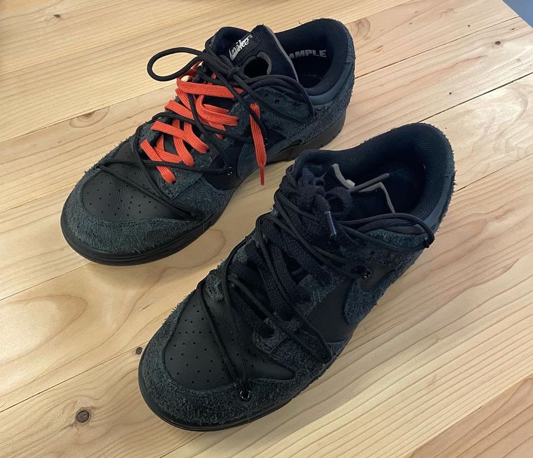 Rumores e as primeiras imagens do Off-White x Nike Dunk Low Black - THE GAME