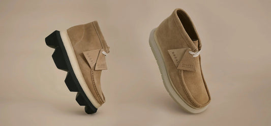 Sacai lança nova coleção Clarks Originals Wallabee - THE GAME